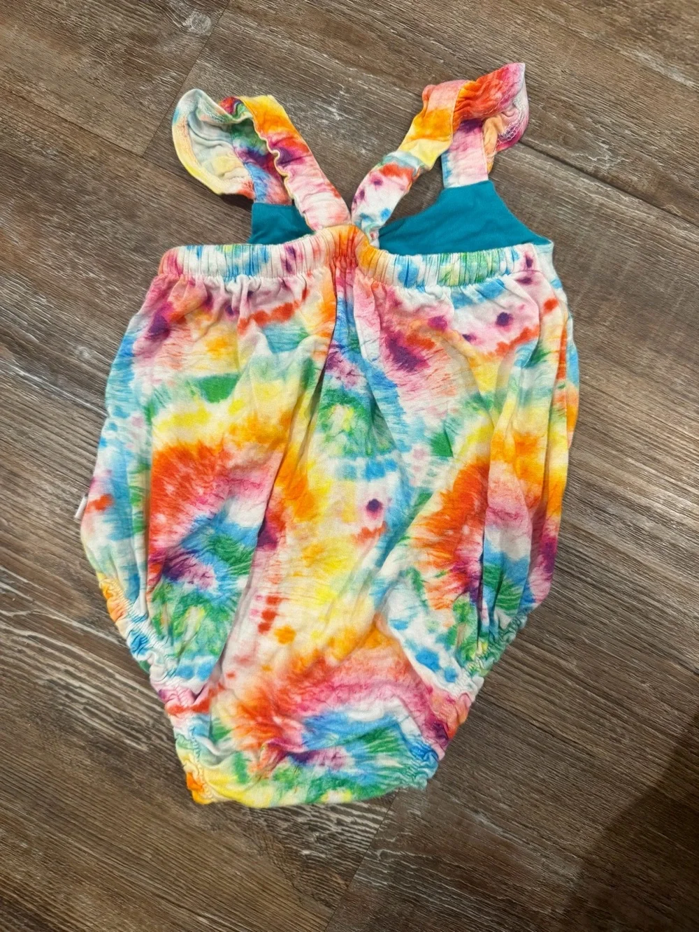 Posh Peanut Tie-Dye Rainbow One-Piece